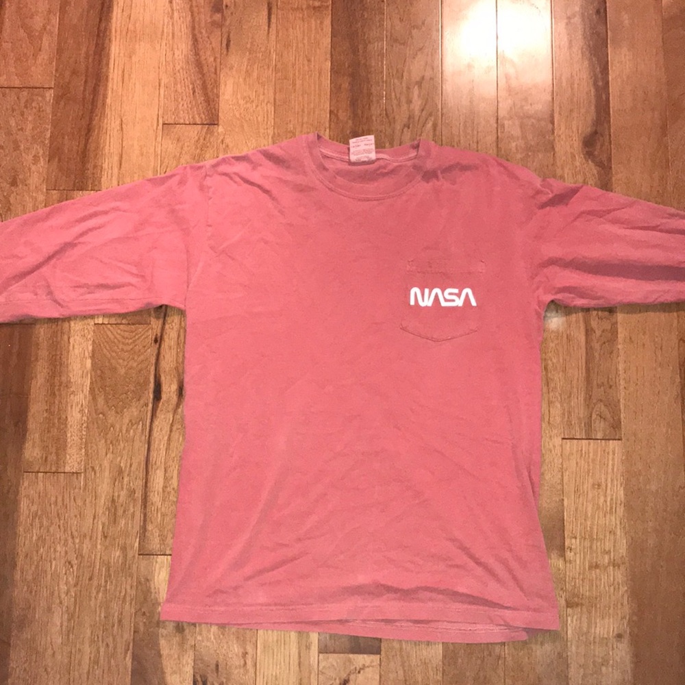 NASA Longsleeve Shirt Red